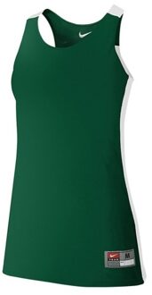 Nike Womens League Reversible Practice Tank Green Groen - M