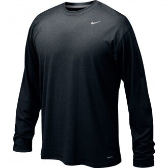 Nike Youth Legend Boy's Long-Sleeve T-Shirt Black Zwart - S