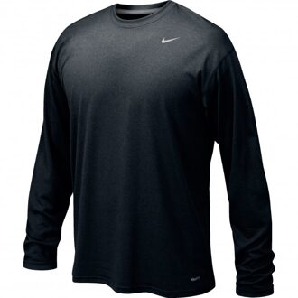 Nike Youth Legend Boy's Long-Sleeve T-Shirt Black Zwart - XL