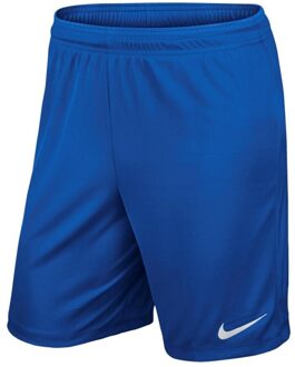 Nike Youth Park II Knit Nb Sportshort Kinderen - Royal Blue/White