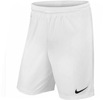 Nike Youth Park II Knit Nb Sportshort Kinderen - White/Black