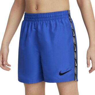 Nike Zee Shorts Zwart Blauw Logo Borduurwerk Nike , Blue , Heren - Xl,L,M
