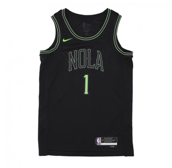 Nike Zion Williamson NBA City Edition Shirt 2023/24 Nike , Black , Heren - 2Xl,L,M,S,Xs