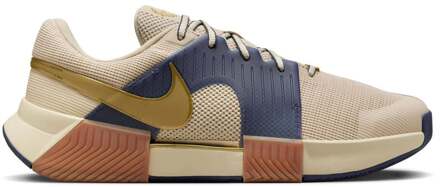Nike Zoom GP Challenge 1 PRM Tennisschoenen Heren-Beige,Donkerblauw - 49.5