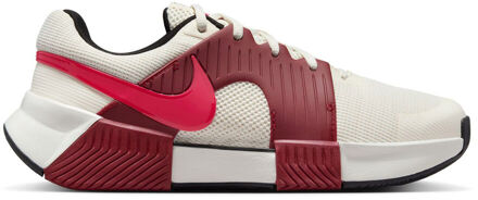 Nike Zoom GP Challenge 1 Tennisschoenen Dames-Crème,Rood - 44.5