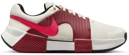 Nike Zoom GP Challenge 1 Tennisschoenen Dames-Crème,Rood - 44.5