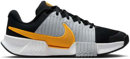 Nike Zoom GP Challenge Pro Tennisschoenen Heren-Zwart,Grijs - 45.5