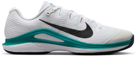Nike Zoom Vapor 12 Allcourt schoen Heren-wit, petrolblauw - 42.5,44.5,47,47.5,48.5,49.5