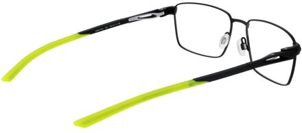 Nike Zwarte Metalen Brillen (Monturen) - One Size