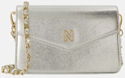 NIKKIE Daxing crossbody tas silver Zilver