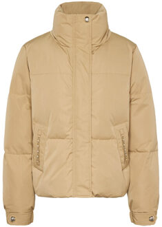 NIKKIE Eeds korte puffer jas Beige - XL