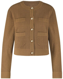 NIKKIE Imeira vest Bruin - L