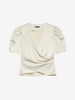 NIKKIE Kansis blouse kit Ecru - 36