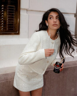 NIKKIE Kent jas Ecru - L