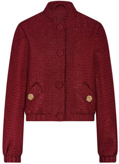 NIKKIE Oa bomber jas Rood - L