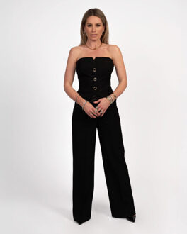 NIKKIE Oakand broek - maat XS Zwart