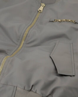 NIKKIE Oja bomber jas Grijs - L