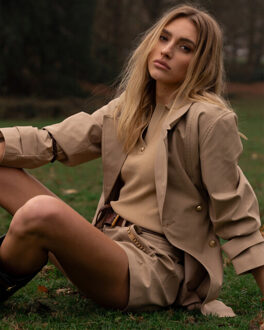 NIKKIE Pampanga short Beige - L