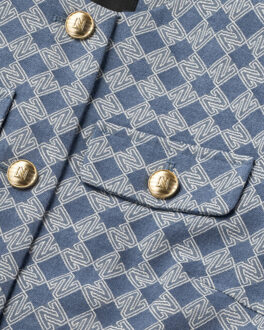 NIKKIE Paroe jas Blauw - L