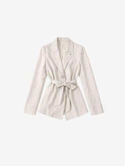 NIKKIE Payette blazer ecru - maat 36