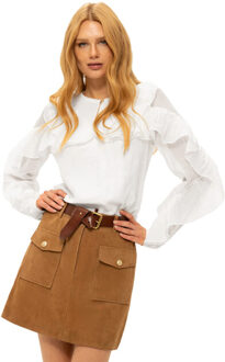 NIKKIE Pharr bouse Wit - M