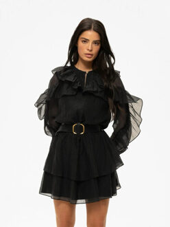 NIKKIE Pharr dress - - maat 36 Zwart