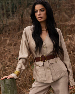 NIKKIE Poramar broek Beige - L