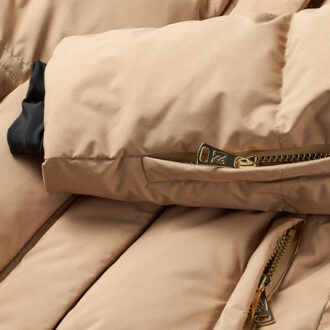 NIKKIE Ski jas dames Bruin