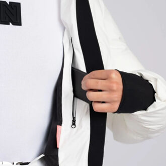 NIKKIE Ski jas dames Wit