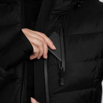 NIKKIE Ski jas dames Zwart - L