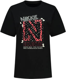 NIKKIE T-shirt n 6-764 2402 Zwart - 34
