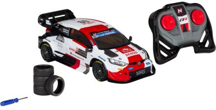 Nikko 1:16th Rally Series with extra tyres RC - TOYOTA GAZOO Racing MONTE CARLO RALLY 2023 - KALLE ROVANPERA RC
