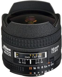 Nikon Nikkor AF-D 16mm F2.8 Fisheye