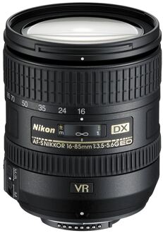 Nikon Nikkor AF-S 16-85mm F3.5-5.6 G IF-ED DX VR