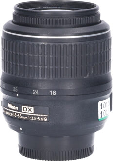 Nikon Tweedehands Nikon 18-55mm f/3.5-5.6 AF-S G DX VR CM1019