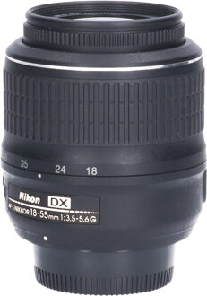 Nikon Tweedehands Nikon 18-55mm f/3.5-5.6 AF-S G DX VR CM2355