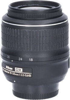 Nikon Tweedehands Nikon 18-55mm f/3.5-5.6 AF-S G DX VR CM6350