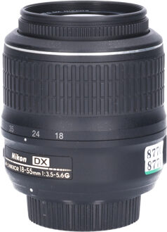 Nikon Tweedehands Nikon 18-55mm f/3.5-5.6 AF-S G DX VR CM8770