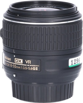 Nikon Tweedehands Nikon 18-55mm f/3.5-5.6G AF-S VR II CM1296