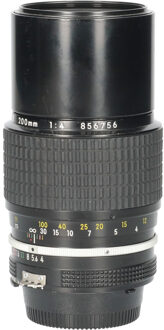 Nikon Tweedehands Nikon 200mm f/4.0 Nikkor AI CM5858