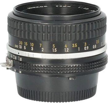 Nikon Tweedehands Nikon 50mm f/1.8 E Series - Chrome CM3164