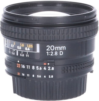 Nikon Tweedehands Nikon AF 20mm f/2.8D CM6669 Zwart