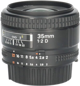 Nikon Tweedehands Nikon AF 35mm f/2.0D CM3808 Zwart