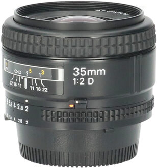 Nikon Tweedehands Nikon AF 35mm f/2.0D CM5664 Zwart