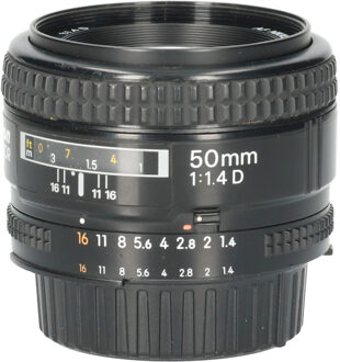 Nikon Tweedehands Nikon AF 50mm f/1.4D CM5425 Zwart