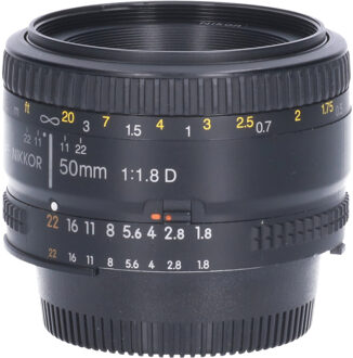 Nikon Tweedehands Nikon AF 50mm f/1.8D CM1040 Zwart