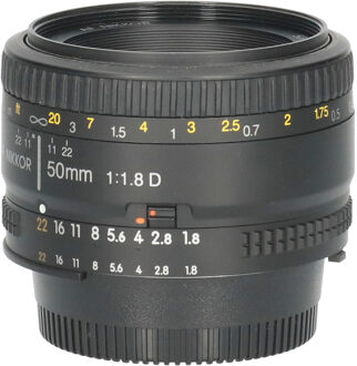 Nikon Tweedehands Nikon AF 50mm f/1.8D CM3787 Zwart