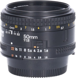 Nikon Tweedehands Nikon AF 50mm f/1.8D CM4015 Zwart