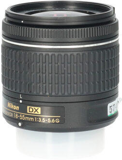 Nikon Tweedehands Nikon AF-P DX 18-55mm f/3.5-5.6 G CM5740 Zwart