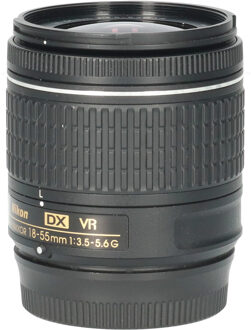 Nikon Tweedehands Nikon AF-P DX 18-55mm f/3.5-5.6 G VR CM5738 Zwart
